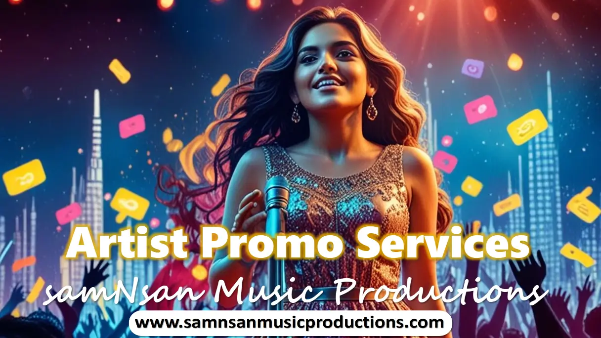 Artist promotion services India | Social media growth for singers and composers